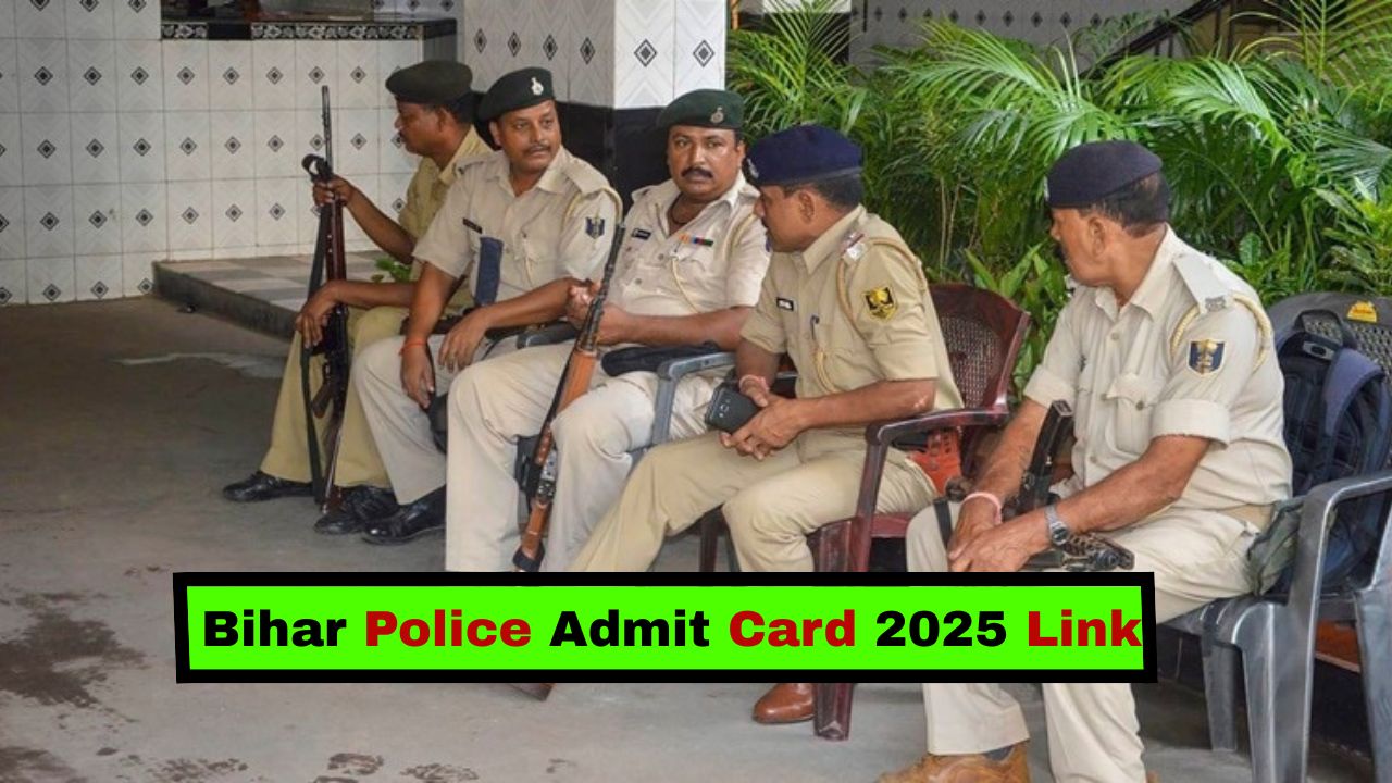 Bihar Police Admit Card 2025 Link